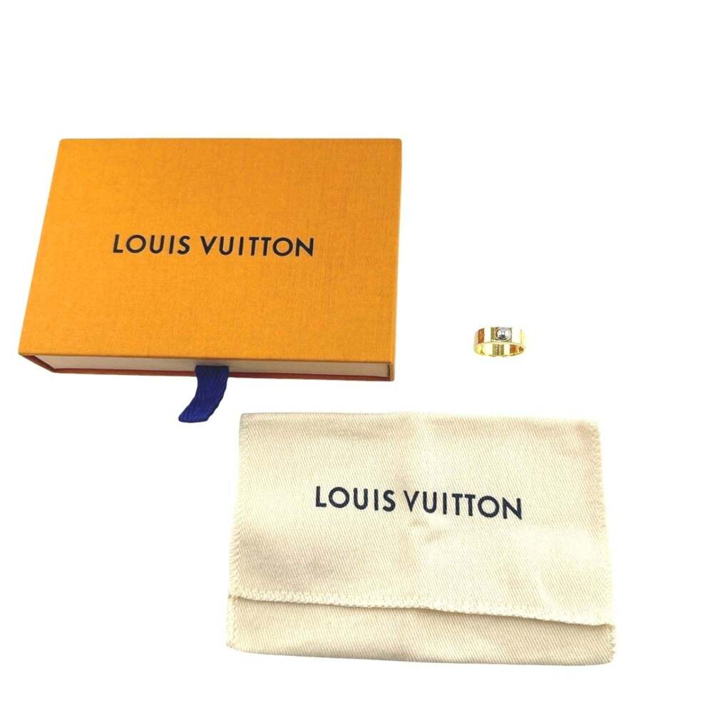 LOUIS VUITTON Gold Ring - Picture 1 of 10